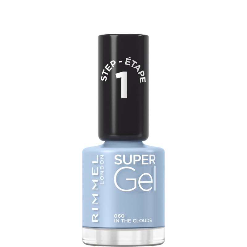 Rimmel London Super Gel Nail Polish – 060 In The Clouds, 12 ml