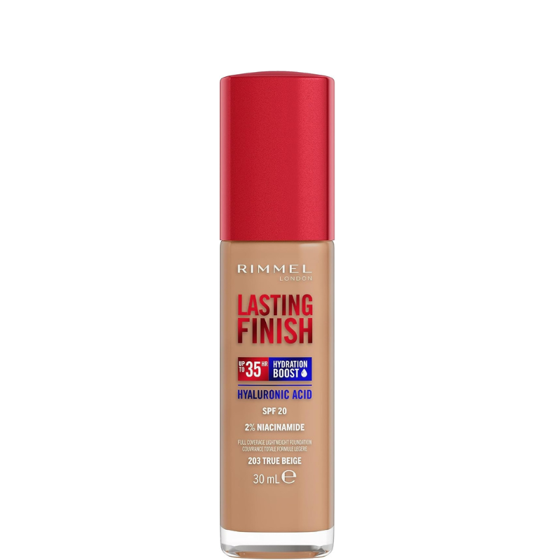 Rimmel Lasting Finish 35Hr Foundation 203 True Beige 30ml