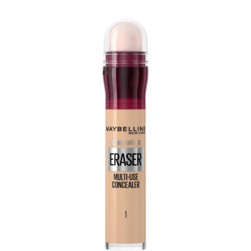 Maybelline Instant Anti-Age Eraser Concealer, Dark Circle & Blemish Coverage  – 01 Light