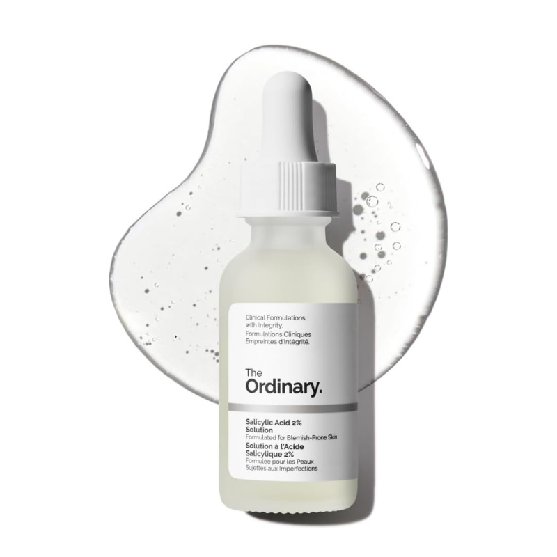 The Ordinary Salicylic Acid 2% Solution Acne-Fighting Serum for Blemish-Prone Skin, 30ml