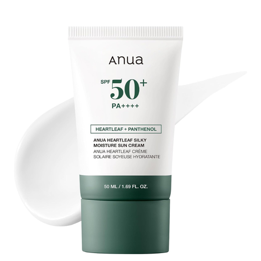 Anua Heartleaf Silky Moisture Sun Cream SPF 50 PA++++ 50ml