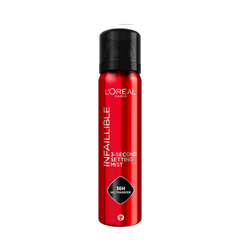 L’Oréal Paris Infallible 3-Second Makeup Setting Spray Mist for Face, Up to 36-Hour Wear, Waterproof, Sweatproof, Transfer-Proof and Non-Sticky – 75ml
