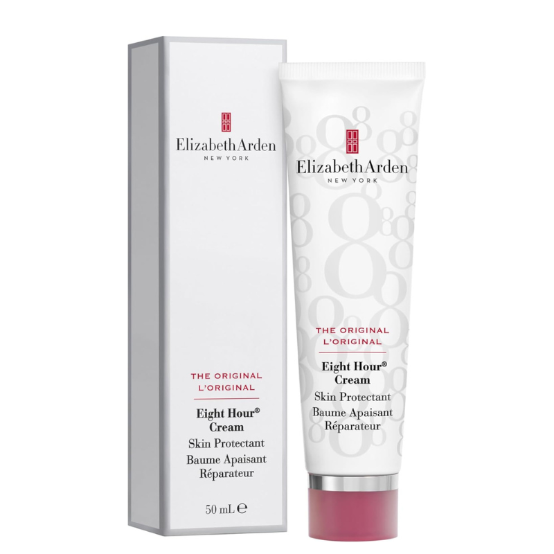 Elizabeth Arden Eight Hour Cream Skin Protectant Original for Face & Body, Improves Skin Barrier and Heals Dry, Damaged Skin with Rich Nourishing Balm – 50ml