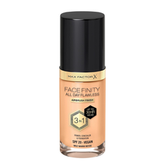 Max Factor Facefinity 3 in 1 All Day Flawless Liquid Foundation SPF20 – 62 Warm Beige, 30ml