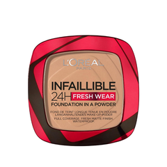 L'Oréal Paris Infallible 24H Fresh Wear Foundation in a Powder Full Coverage – 220 Sand