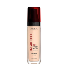 L'Oréal Paris Liquid Foundation Full Coverage - 20 Ivory, 30ml