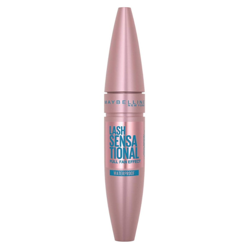 Maybelline Lash Sensational Waterproof Mascara – Very Black, 9.4ml