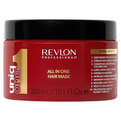 Revlon Professional UniqOne All-in-One Hair Mask Strengthening Restorative Intensive Conditioner Treatment, 300 ml