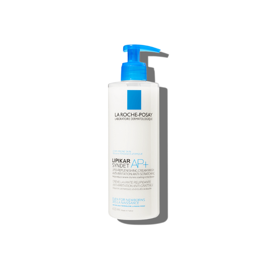 La Roche-Posay Lipikar Syndet AP+ Soothing Cream Wash for Eczema and Atopic Skin - 400 ml