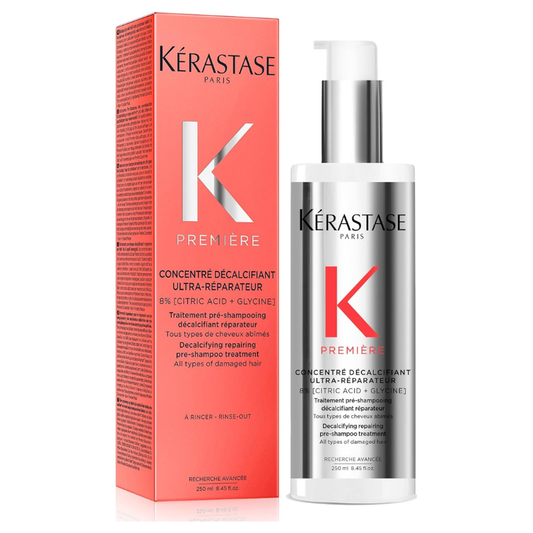 Kérastase Première Decalcifying Repairing Pre-Shampoo Hair Treatment with 8% Citric Acid & Glycine for Damaged Hair, 250ml