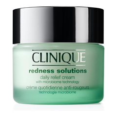 Clinique Redness Solutions Daily Relief Face Cream with Microbiome Technology and Lactobacillus Extract, 50 ml