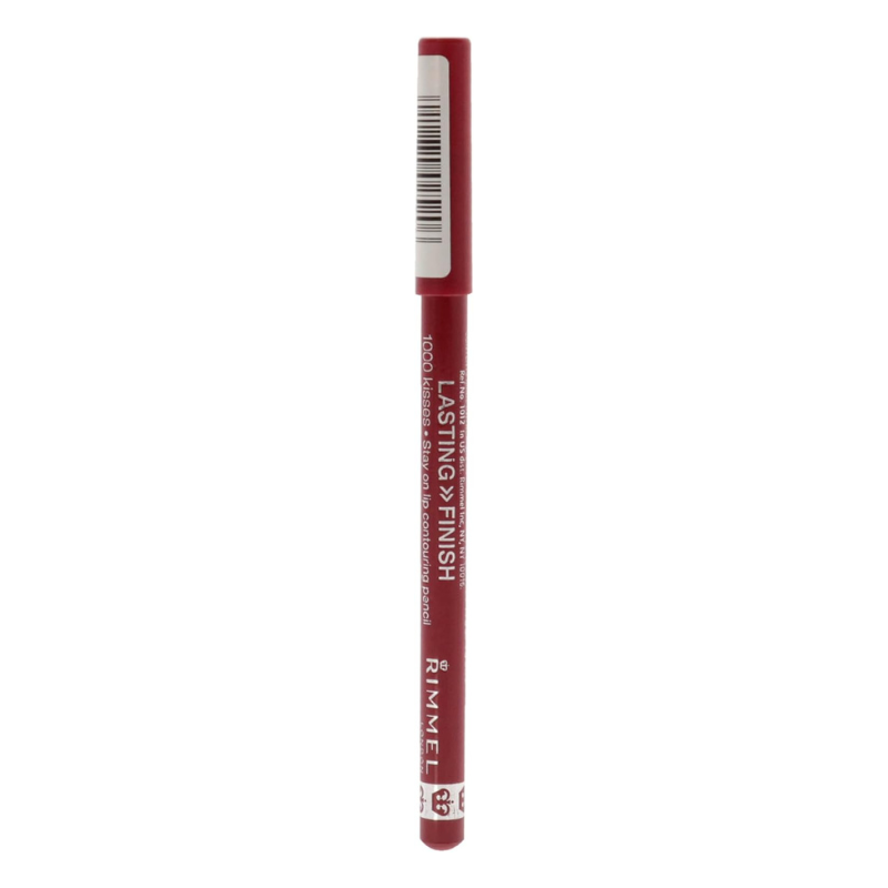 Rimmel London Lasting Finish 1000 Kisses Stay On Lip Liner, Smooth & Precise – 004 Indian Pink