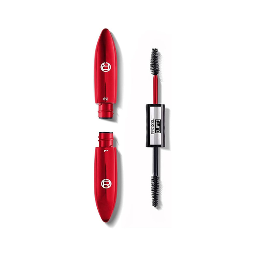 L’Oréal PRO XXL Double Brush Mascara, Volumising & Keratin-Infused – Paris Black, 12ml