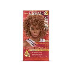 Rimmel Creme of Nature Exotic Shine Hair Colour – Light Caramel Brown 9.2