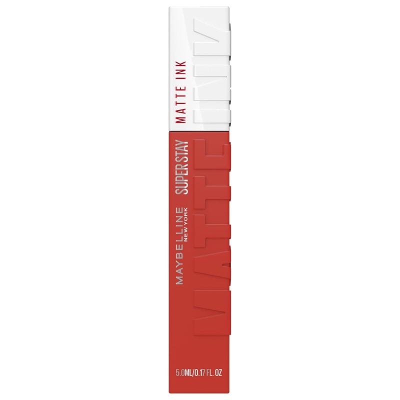 Maybelline New York Super Stay Matte Ink Liquid Lipstick Long-Lasting 16 Hour - 130 Self Starter, 5ml
