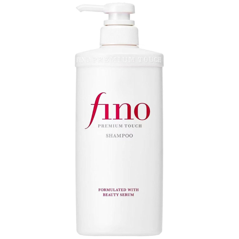 Shiseido Fino Premium Touch Shampoo, Hydrating & Smooth Finish with Beauty Serum, 550ml