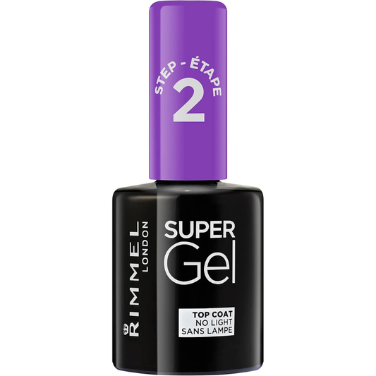 Rimmel London Super Gel Top Coat Nail Polish 12ml