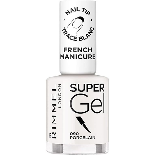 Rimmel London Super Gel Nail Tip Whitener 090 Porcelain 12 ml