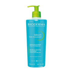 Bioderma Sébium Foaming Gel Moussant, 500 ml