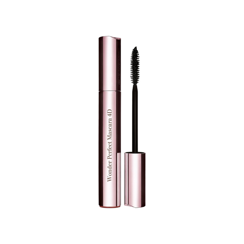 Clarins Wonder Perfect 4D Mascara 01 Perfect Black Volume Length Curl and Definition – 8ml
