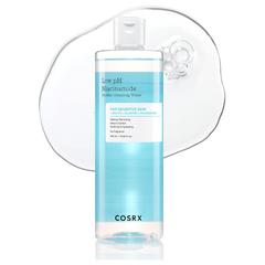 COSRX Low pH Niacinamide Micellar Cleansing Water for Sensitive Skin with Zinc, Allantoin, Hyaluronic Acid & Madecassoside, 400ml