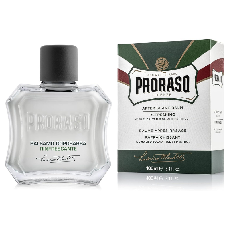 Proraso Refreshing Aftershave Balm with Eucalyptus Oil & Menthol, 100ml