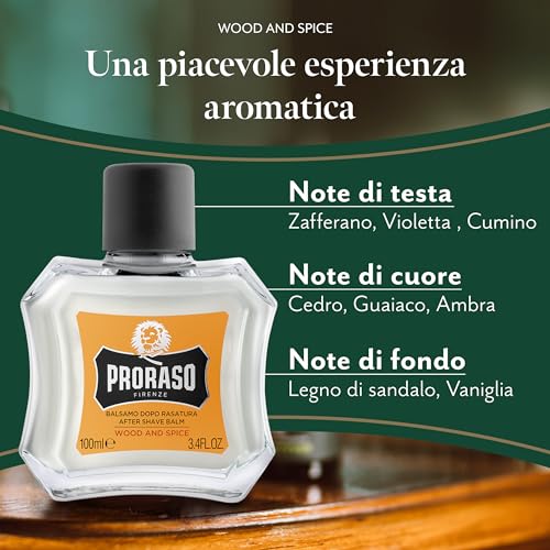 Proraso Wood and Spice After Shave Balsam 100 ml