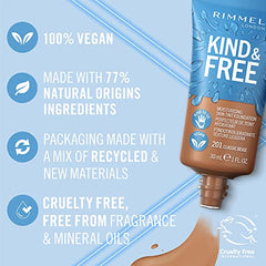 Rimmel Kind & Free Moisturising Skin Tint Foundation Vanilla Rose 150 30ml